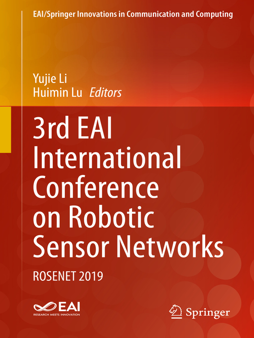 Cover image for 3rd EAI International Conference on Robotic Sensor Networks
